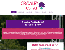 Tablet Screenshot of crawleyfestival.co.uk